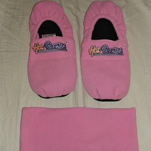 reheatable slippers, one size fits all